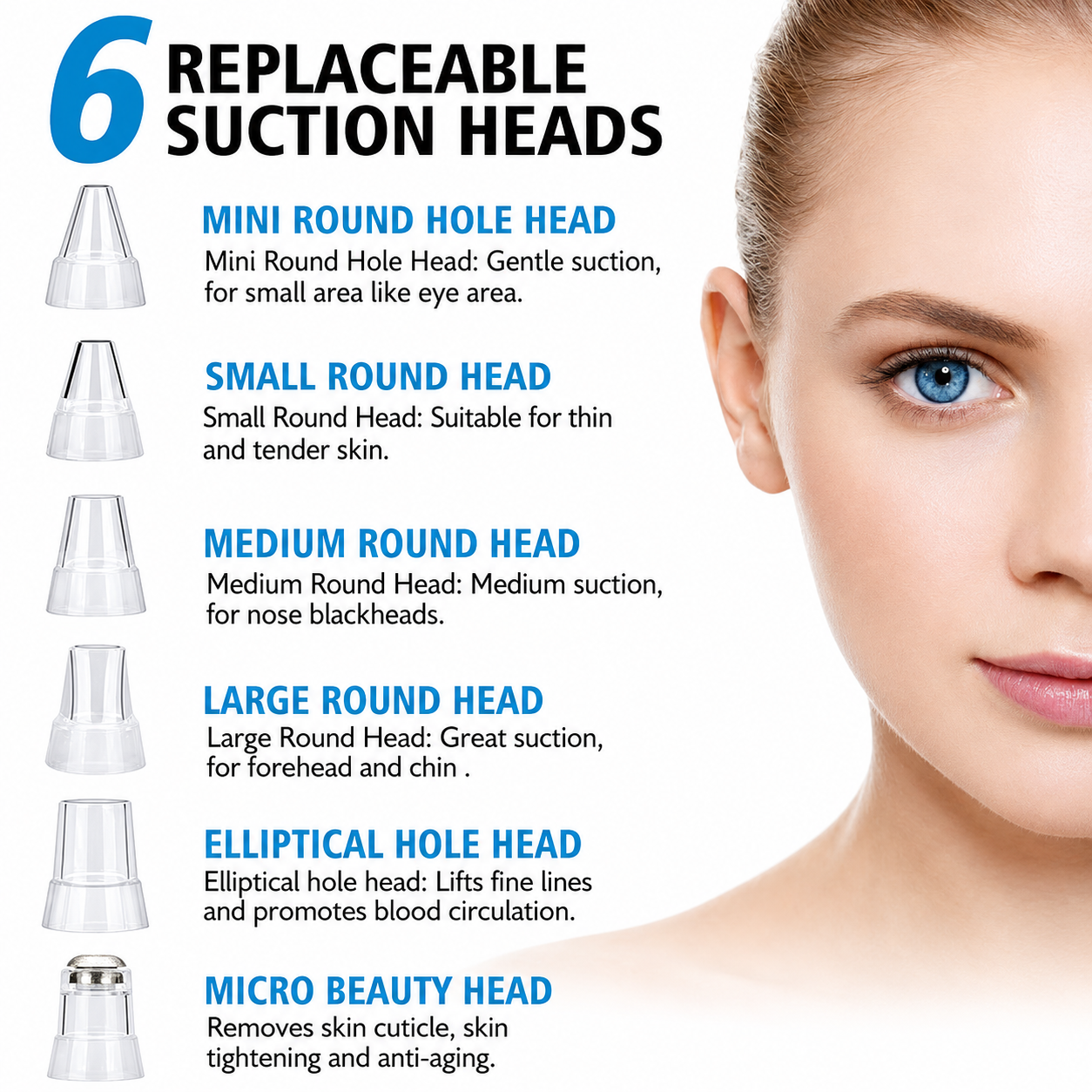 Blackhead Remover Derma Suction for Face