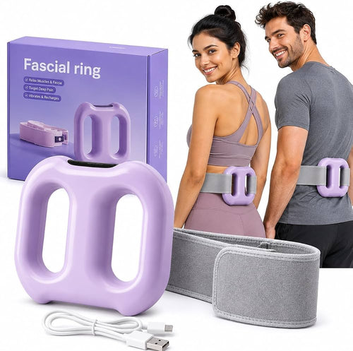 Portable Electric Fascia Blaster for Muscle Knot Recovery & Relaxation