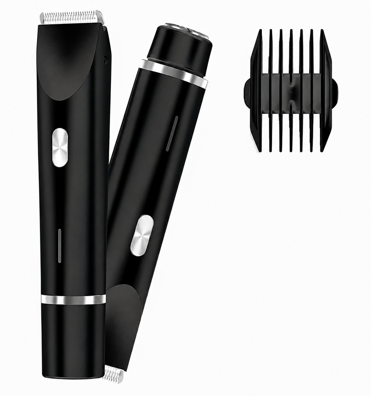 2 In 1 Hair Remover Women's Double Head Shaver Private Pubic Hair Trimmer Electric Razor Wet Dry Electric Body Hair