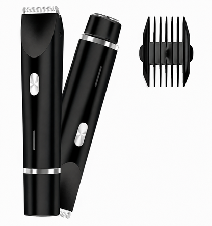 2 In 1 Hair Remover Women's Double Head Shaver Private Pubic Hair Trimmer Electric Razor Wet Dry Electric Body Hair